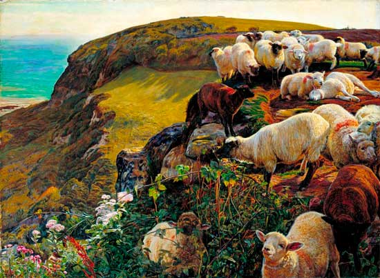 Уильям Холман Хант, Наши английские побережья, 1852, Тейт, Лондон, Великобритания.