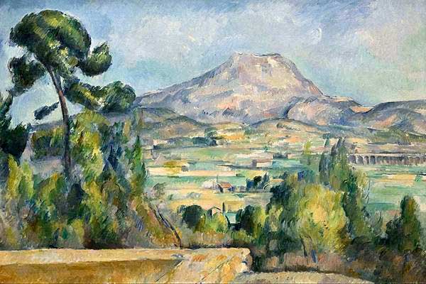 Paul Cézanne: Montagne Sainte-Victoire (c. 1890)